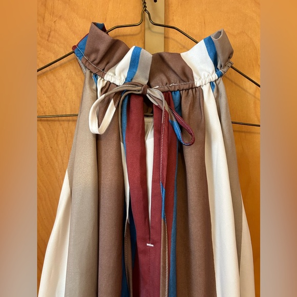 BANANA REPUBLIC Trapeze Maxi Dress Multicolor. WOMENS SMALL. - Picture 10 of 14